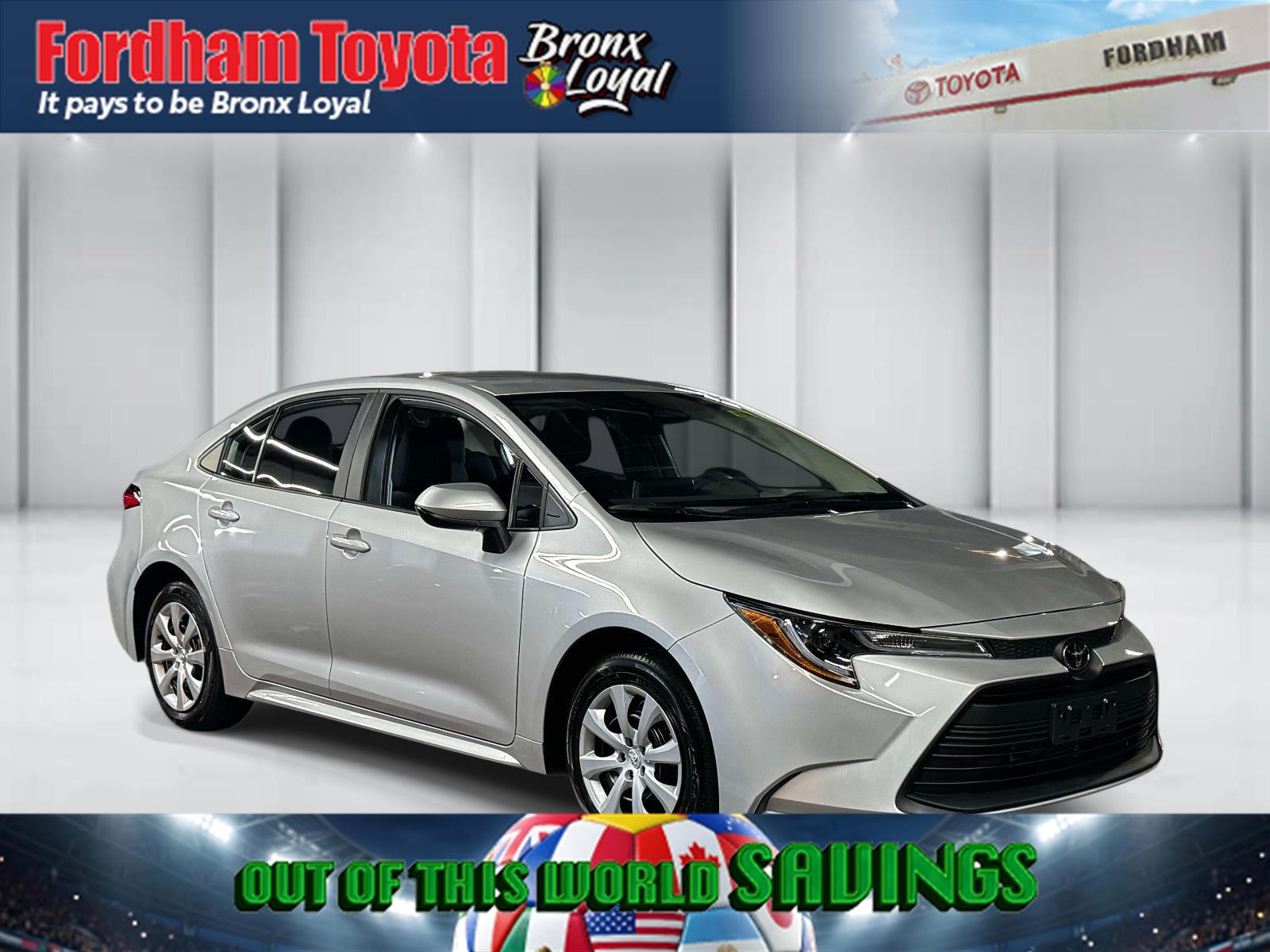 Classic Silver Metallic 2026 Toyota Corolla Sedan Front-Wheel Drive Continuously Variable Transmission