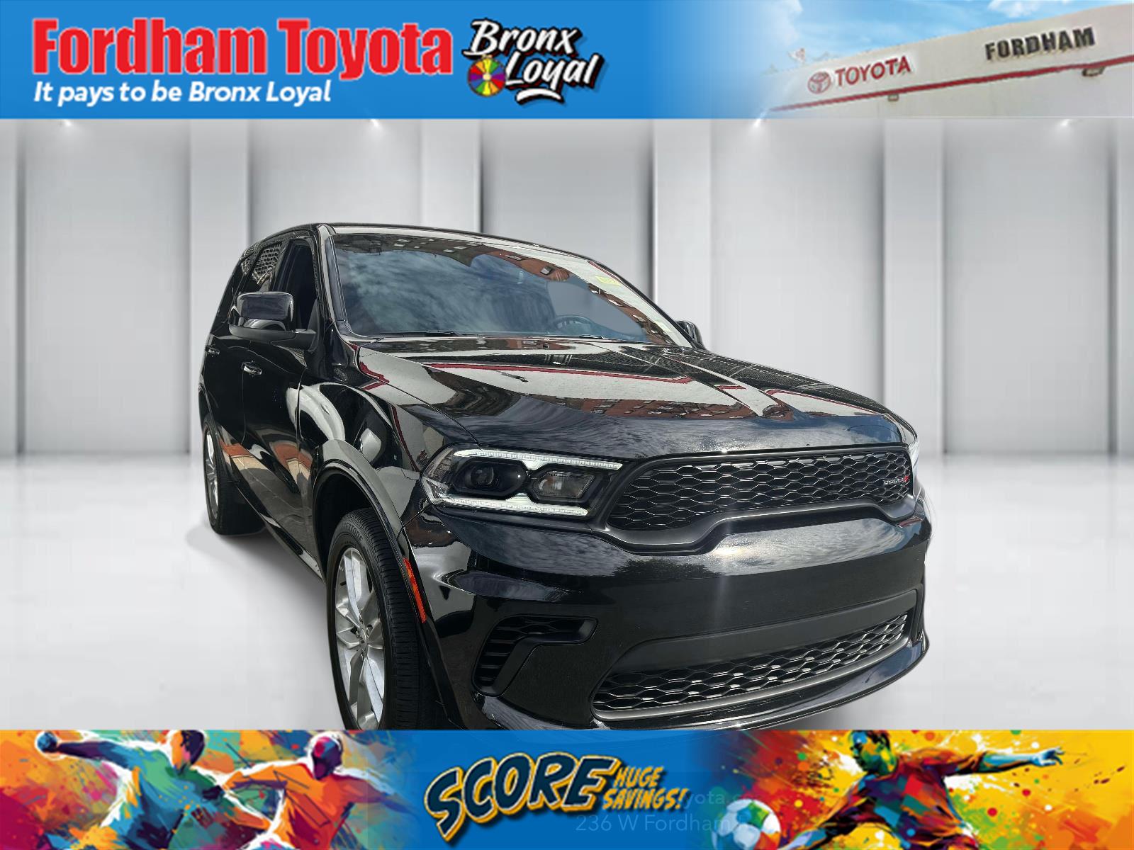 DB Black Clearcoat 2026 Dodge Durango GT AWD SUV / Crossover All-Wheel Drive 8-Speed Automatic