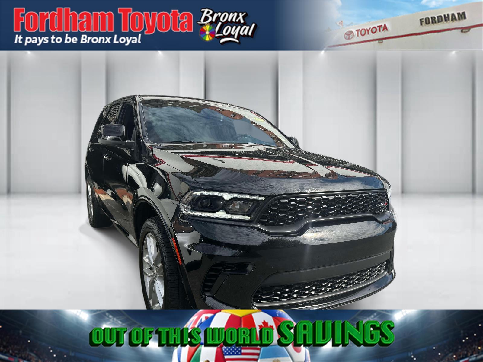 DB Black Clearcoat 2026 Dodge Durango SUV / Crossover All-Wheel Drive 8-Speed Automatic