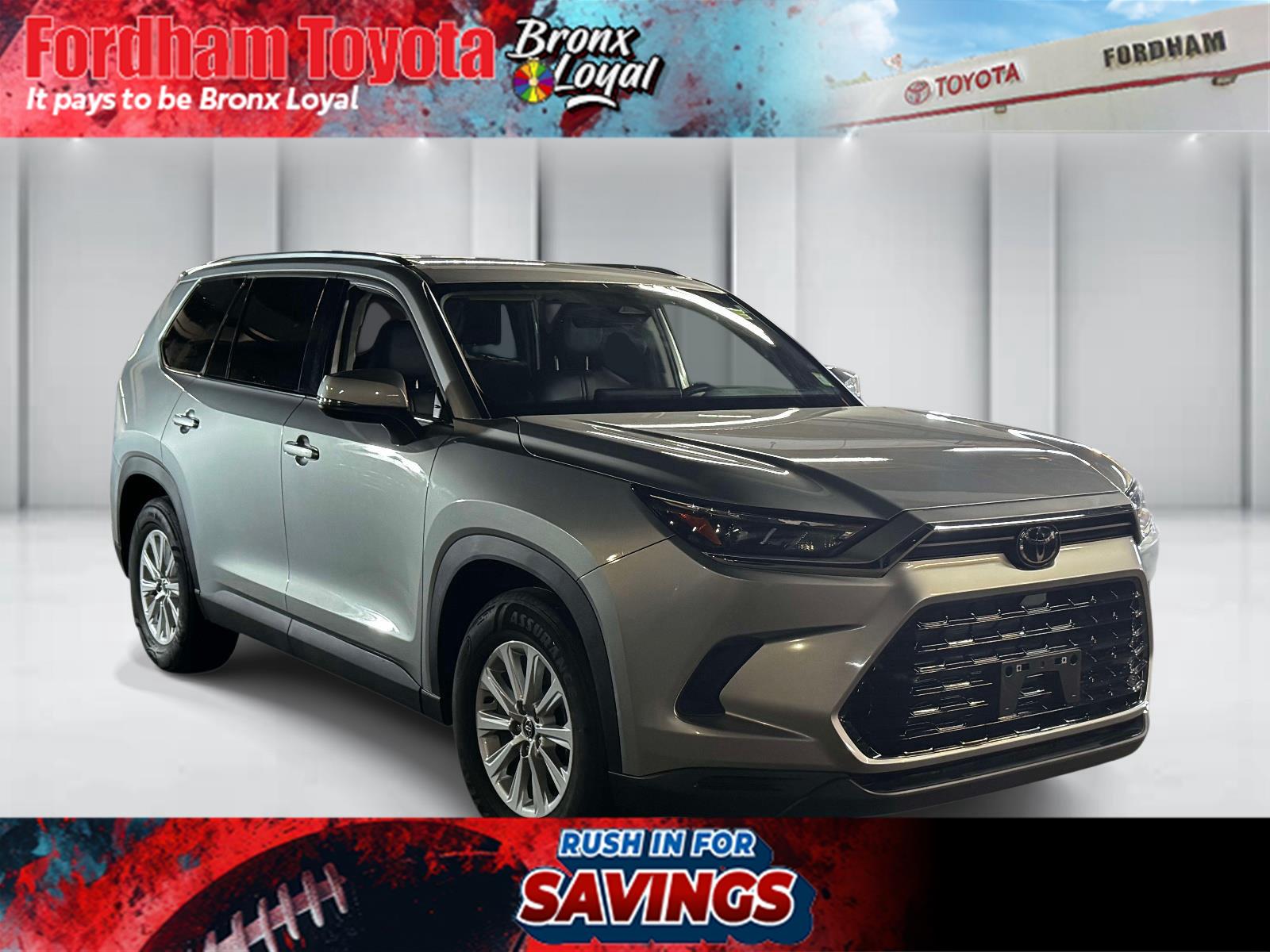 Celestial Silver Metallic 2025 Toyota Grand Highlander SUV / Crossover All-Wheel Drive Automatic