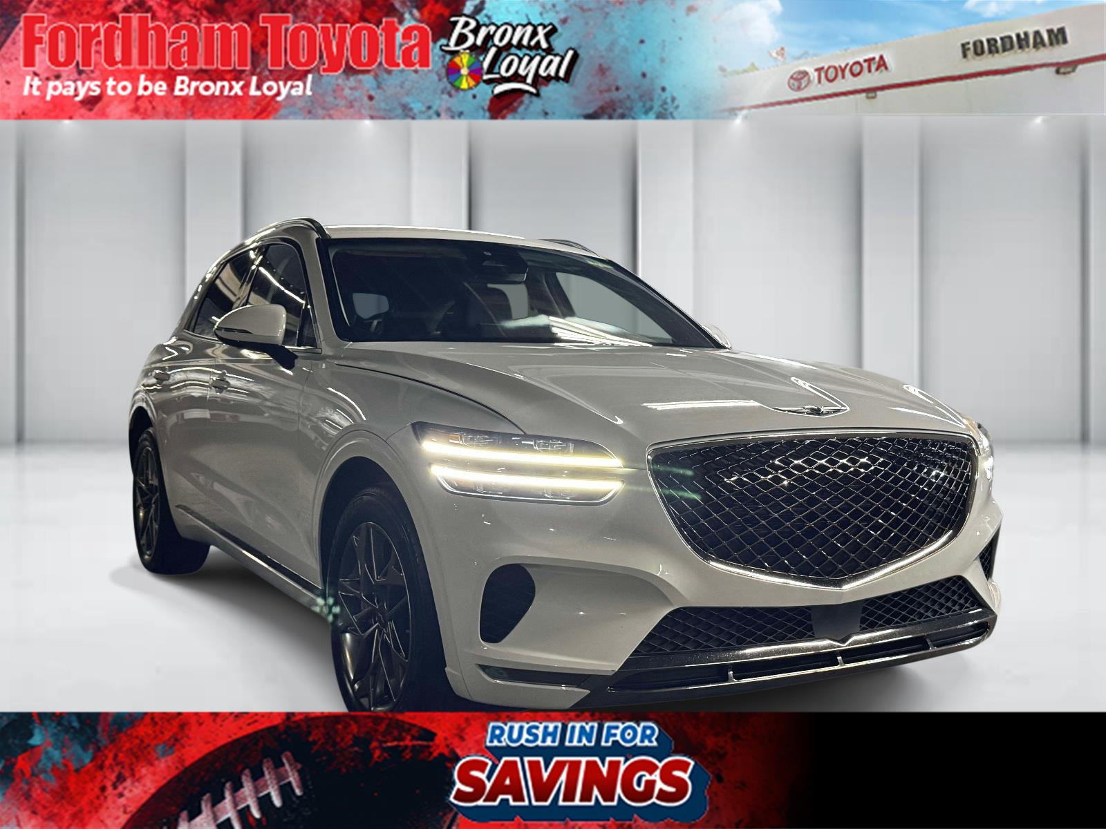 Alta White 2025 Genesis GV70 SUV / Crossover All-Wheel Drive Automatic