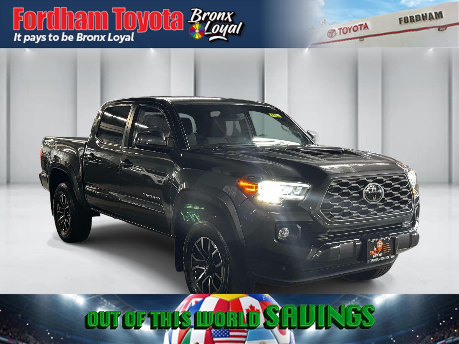 Magnetic Gray Metallic 2023 Toyota Tacoma Pickup Truck Four-Wheel Drive Automatic