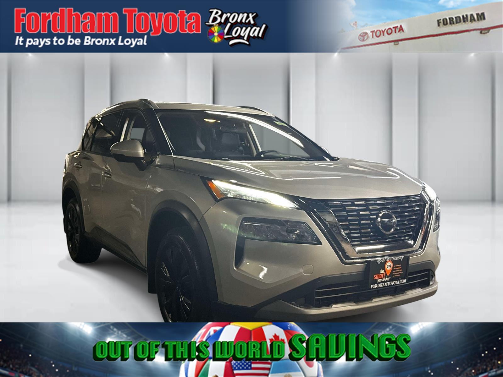 Brilliant Silver Metallic 2021 Nissan Rogue SUV / Crossover All-Wheel Drive Continuously Variable Transmission