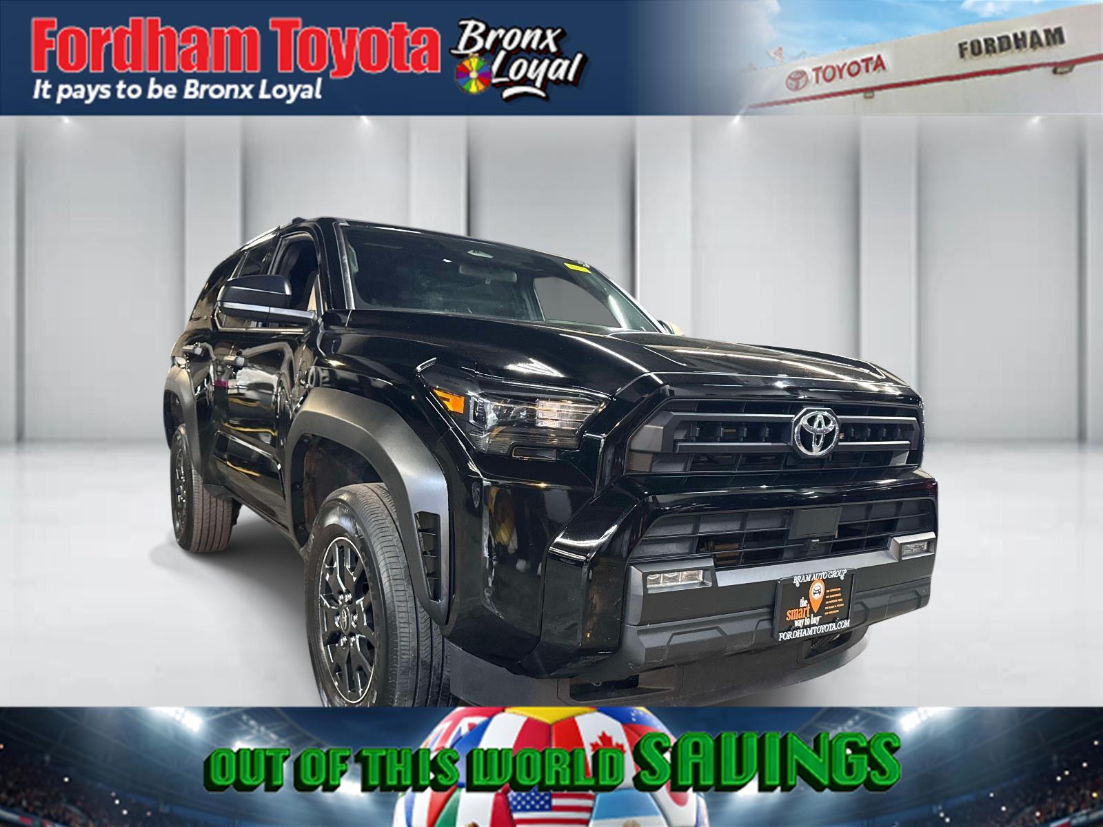 Black 2025 Toyota 4Runner SUV / Crossover Four-Wheel Drive
