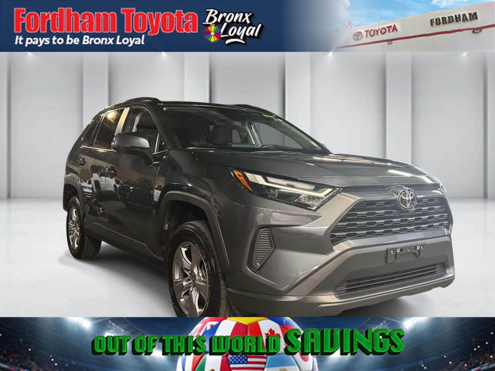 Magnetic Gray Metallic 2025 Toyota RAV4 SUV / Crossover All-Wheel Drive Automatic