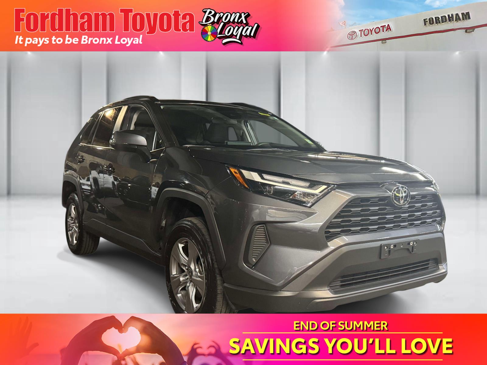 Magnetic Gray Metallic 2025 Toyota RAV4 SUV / Crossover All-Wheel Drive Automatic