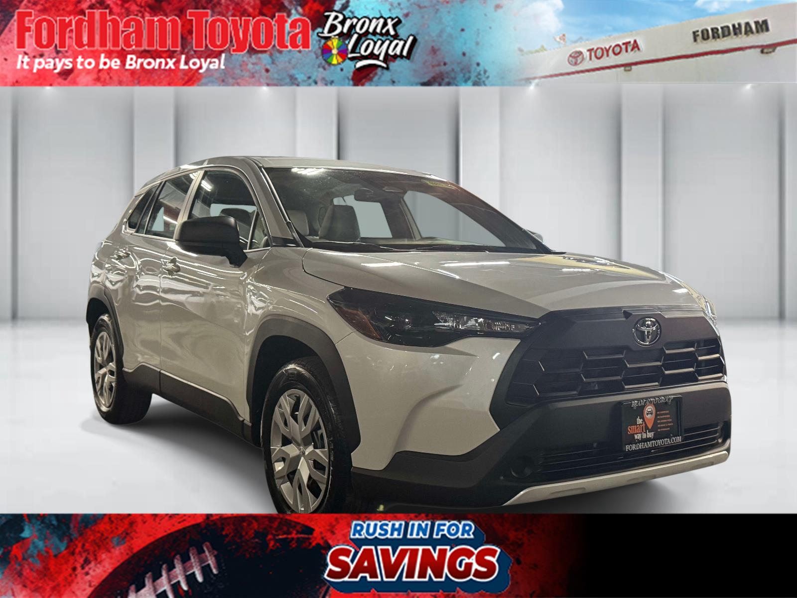 White (Wind Chill Pearl) 2026 Toyota Corolla Cross SUV / Crossover All-Wheel Drive Continuously Variable Transmission