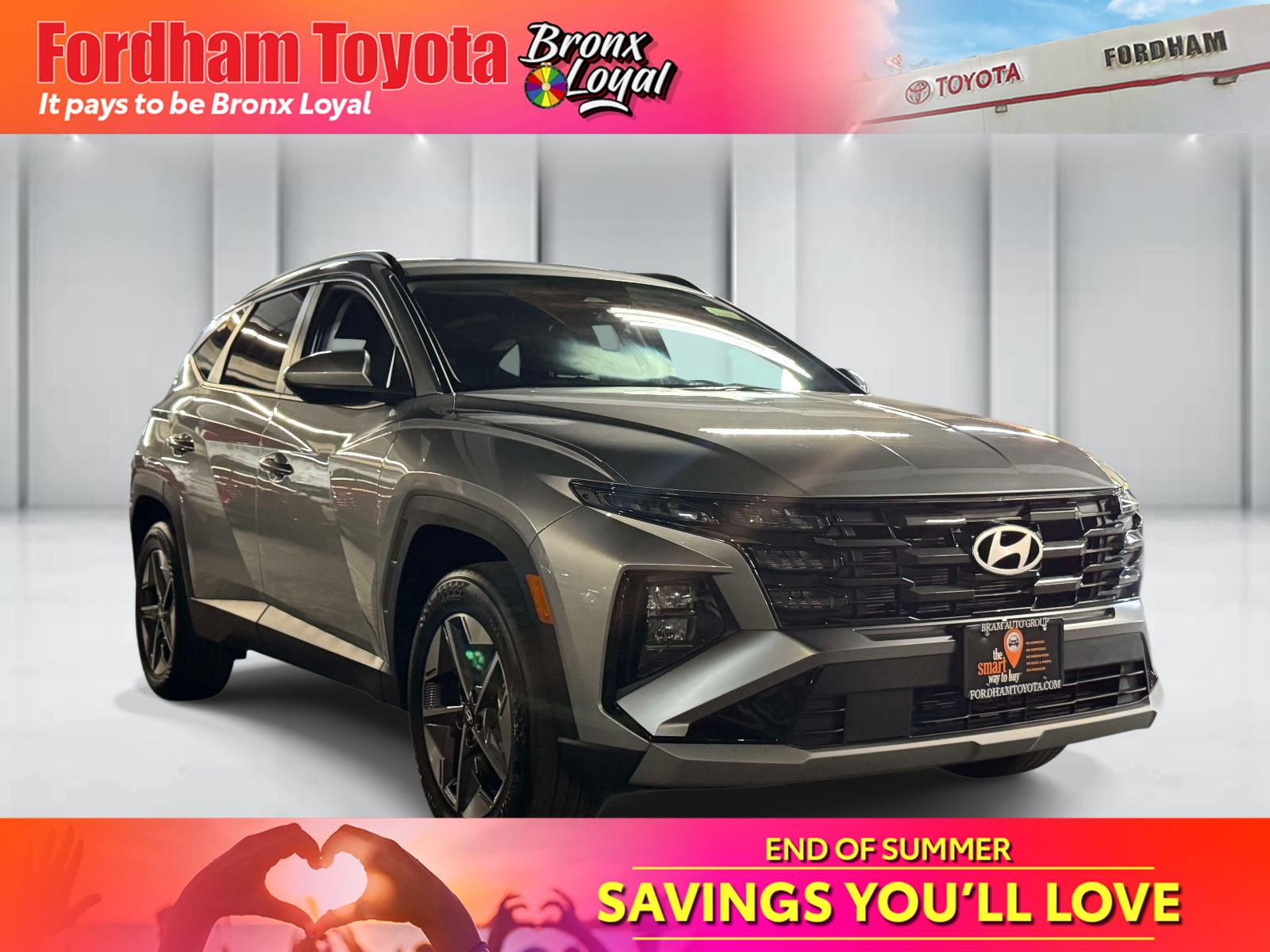 Shimmering Silver 2025 Hyundai Tucson SUV / Crossover All-Wheel Drive Automatic