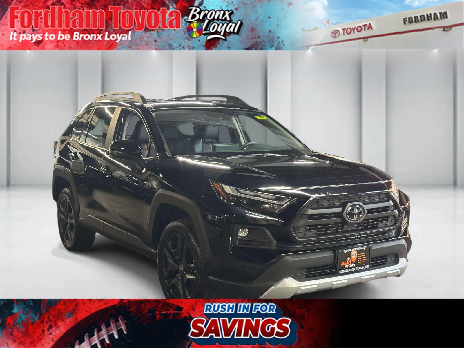 Midnight Black Metallic 2024 Toyota RAV4 SUV / Crossover All-Wheel Drive Automatic