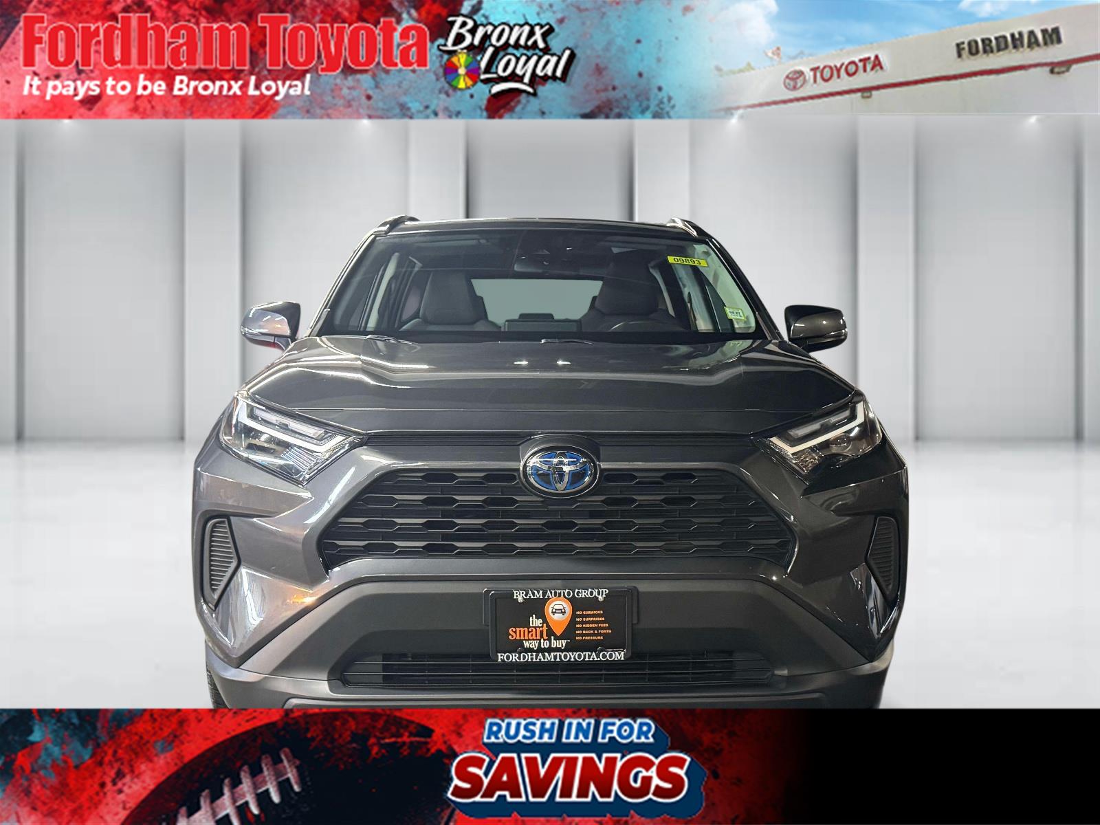 Magnetic Gray Metallic 2023 Toyota RAV4 Hybrid SUV / Crossover All-Wheel Drive Continuously Variable Transmission