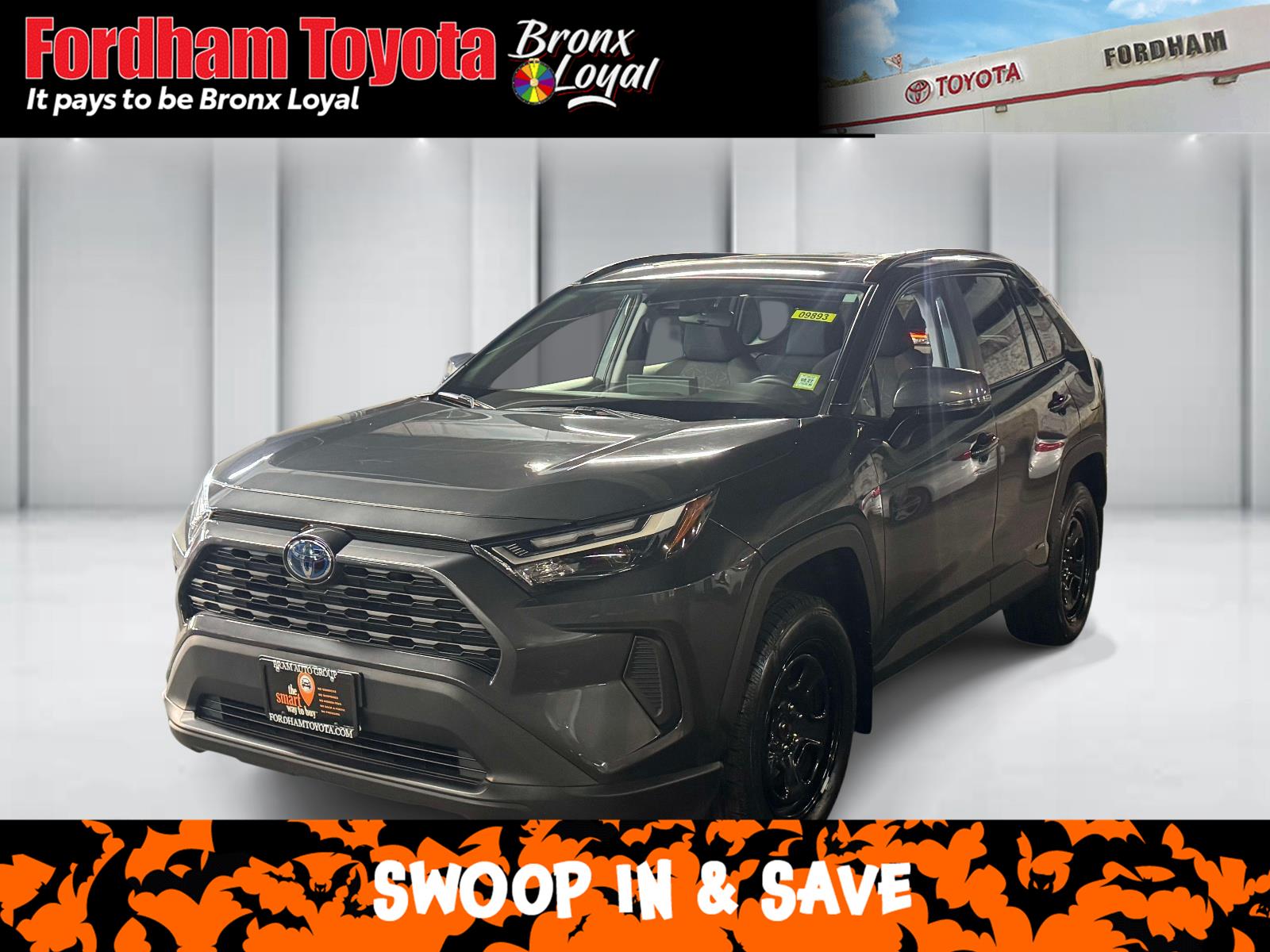 Magnetic Gray Metallic 2023 Toyota RAV4 Hybrid SUV / Crossover All-Wheel Drive Continuously Variable Transmission