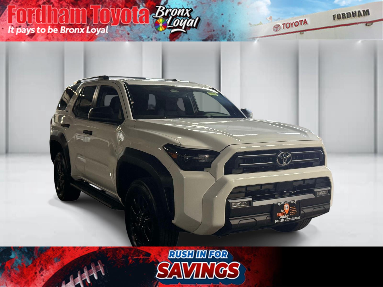 White 2025 Toyota 4Runner SUV / Crossover Four-Wheel Drive