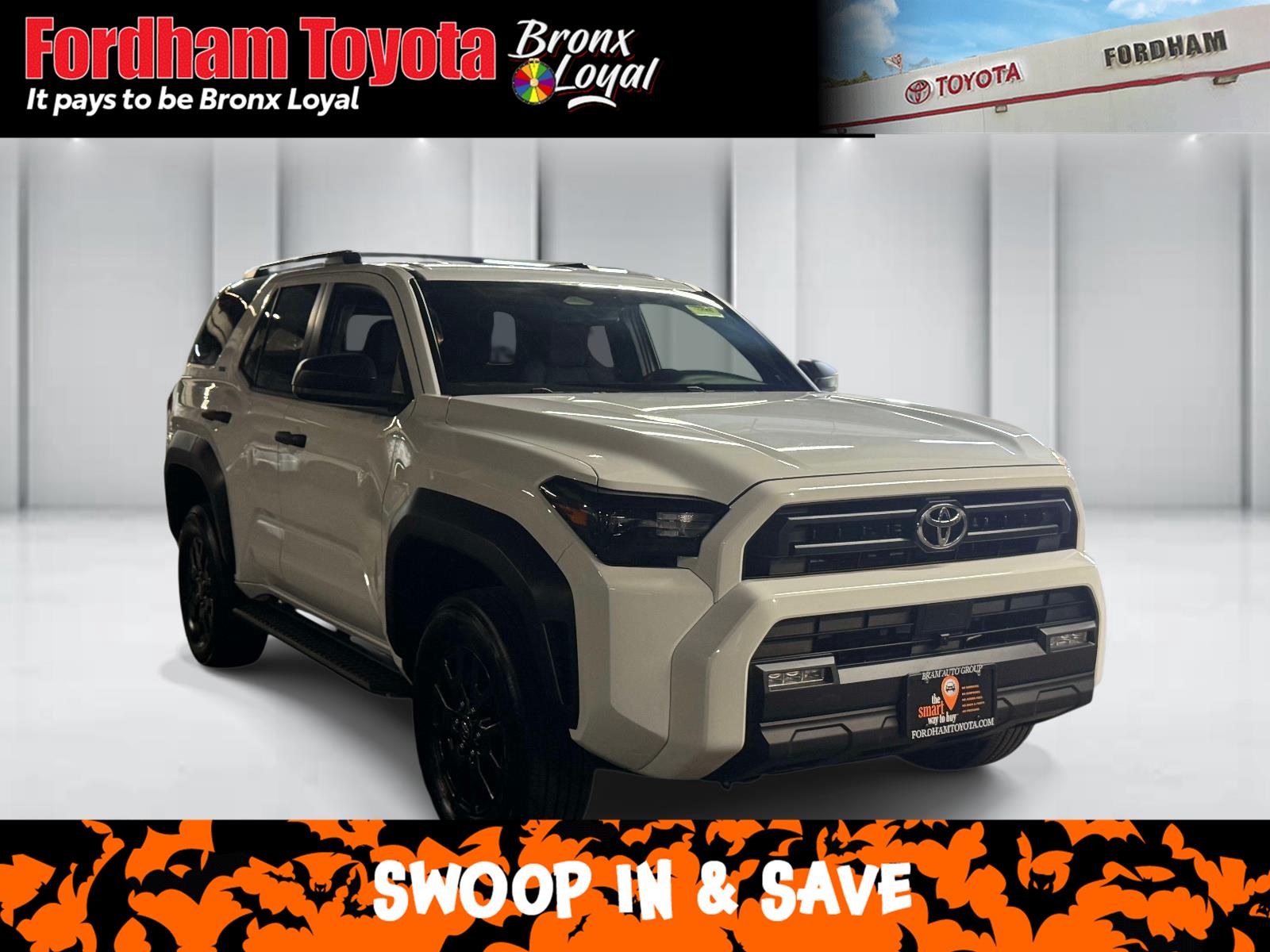 White 2025 Toyota 4Runner SUV / Crossover Four-Wheel Drive