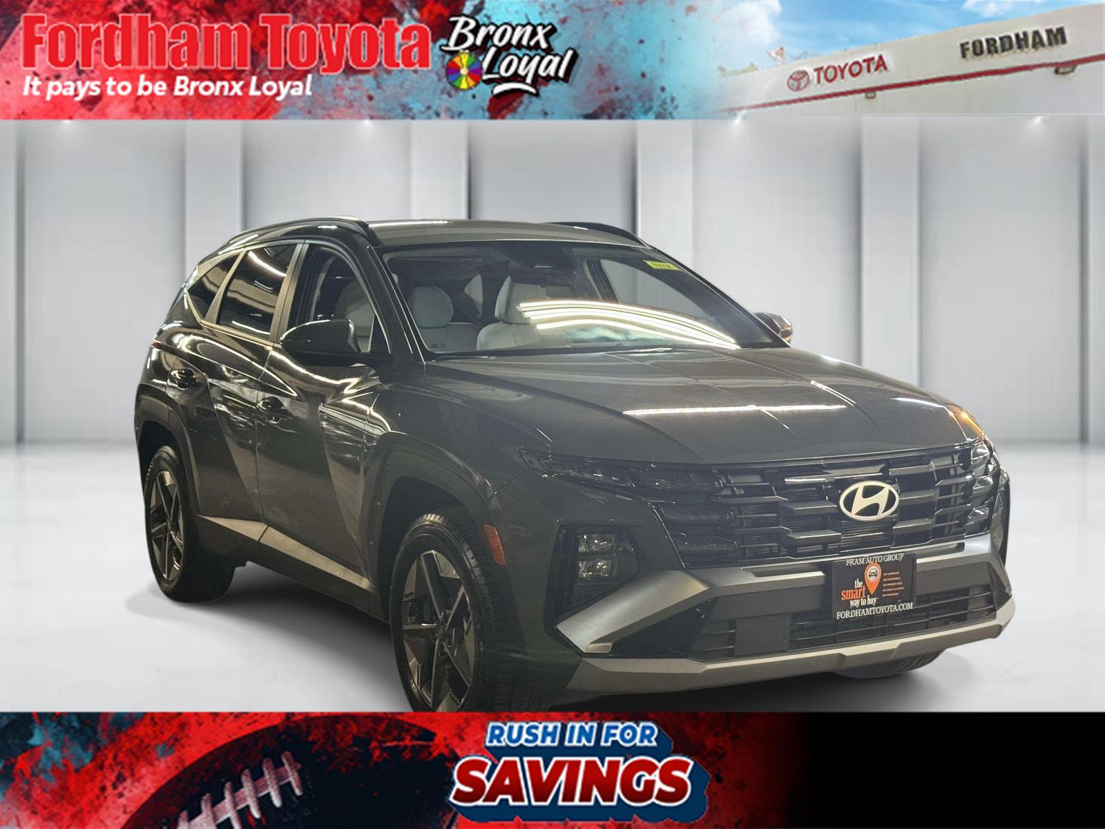 Hampton Gray 2025 Hyundai Tucson SUV / Crossover All-Wheel Drive Automatic