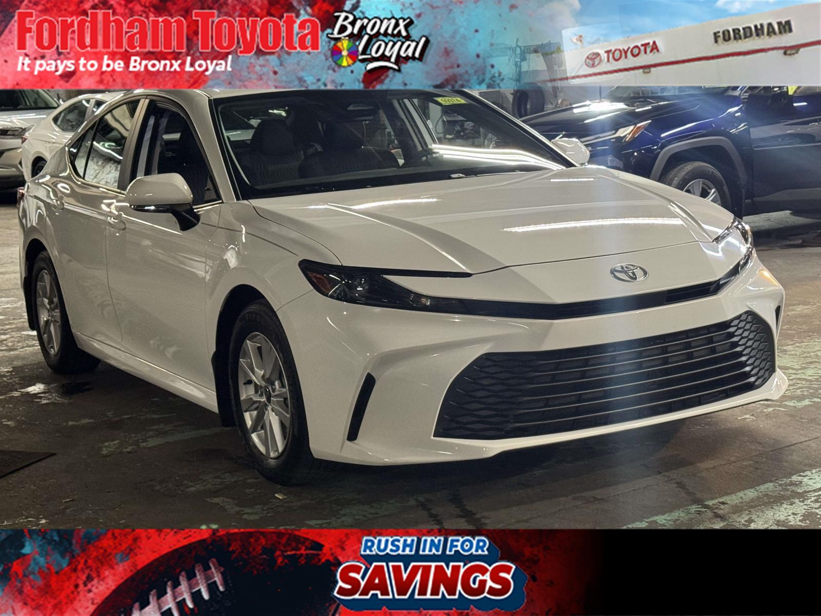Ice Cap 2025 Toyota Camry Sedan Front-Wheel Drive Continuously Variable Transmission