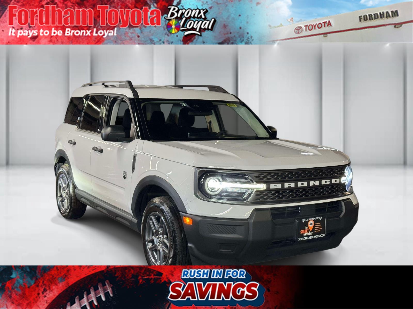 Oxford White 2025 Ford Bronco Sport SUV / Crossover All-Wheel Drive 8-Speed Automatic