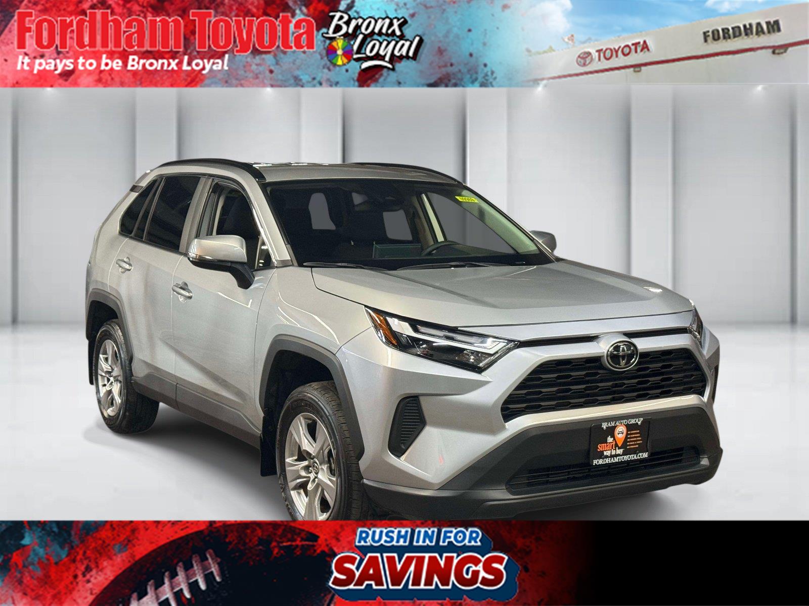 Silver Sky Metallic 2025 Toyota RAV4 SUV / Crossover All-Wheel Drive Automatic