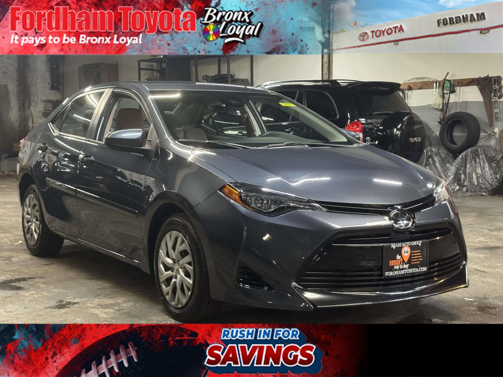 Slate Metallic 2017 Toyota Corolla Sedan Front-Wheel Drive Continuously Variable Transmission