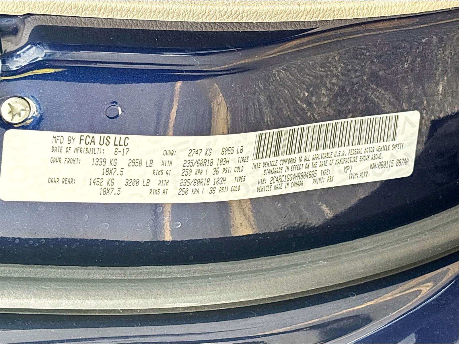 2017 Chrysler Pacifica Limited