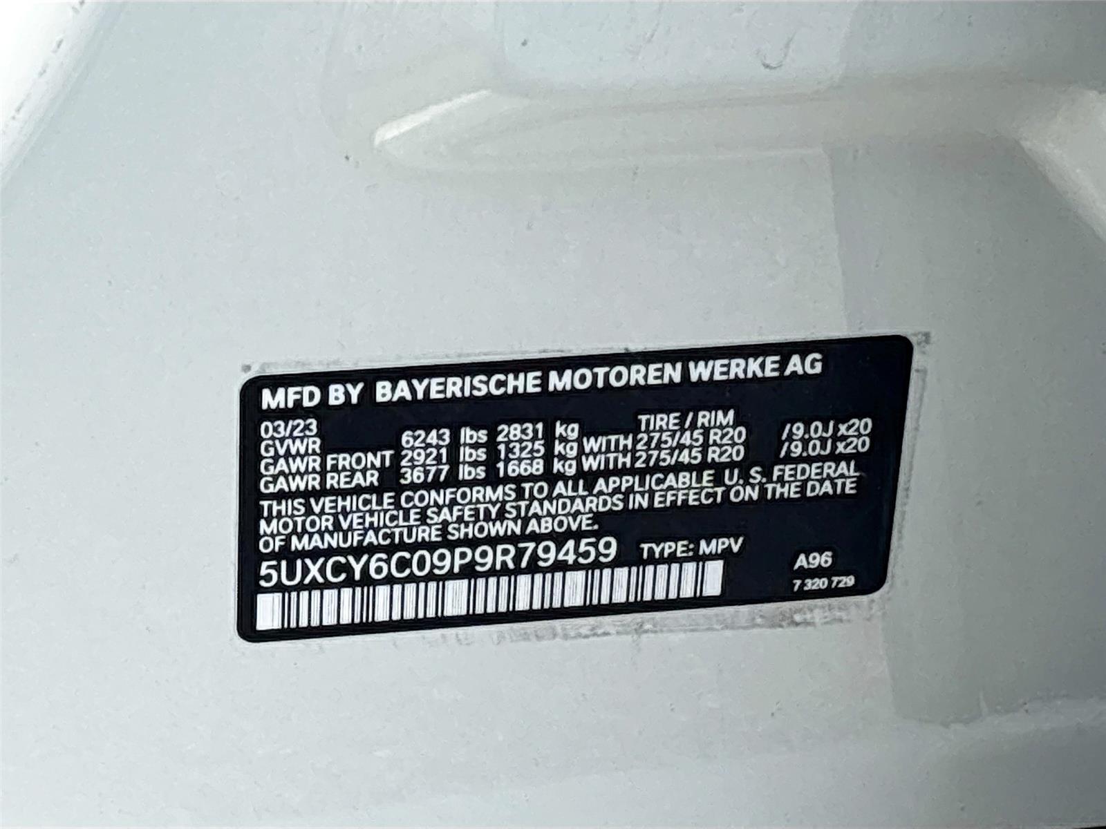 2023 BMW X6 xDrive40i