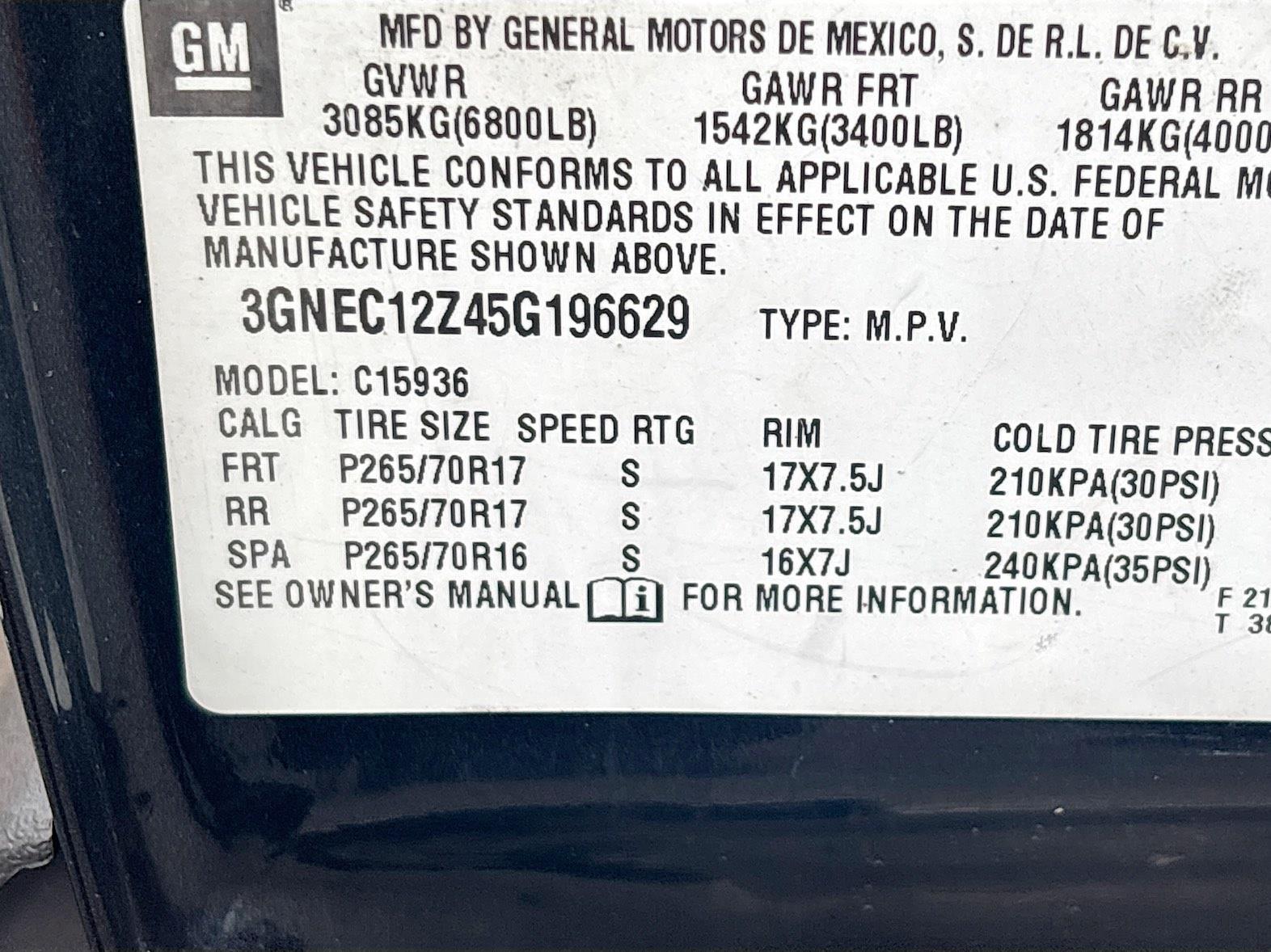 2005 Chevrolet Avalanche 1500 Z66
