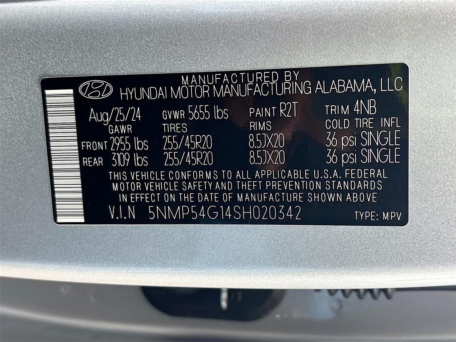 2025 Hyundai Santa Fe Hybrid Calligraphy