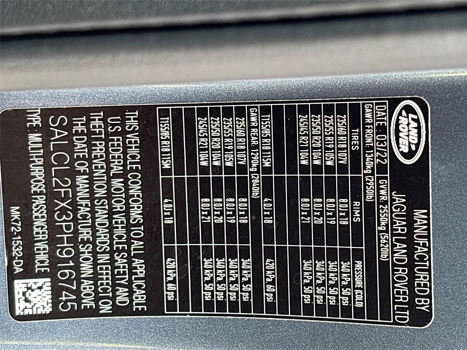 2023 Land Rover Discovery Sport SE R-Dynamic