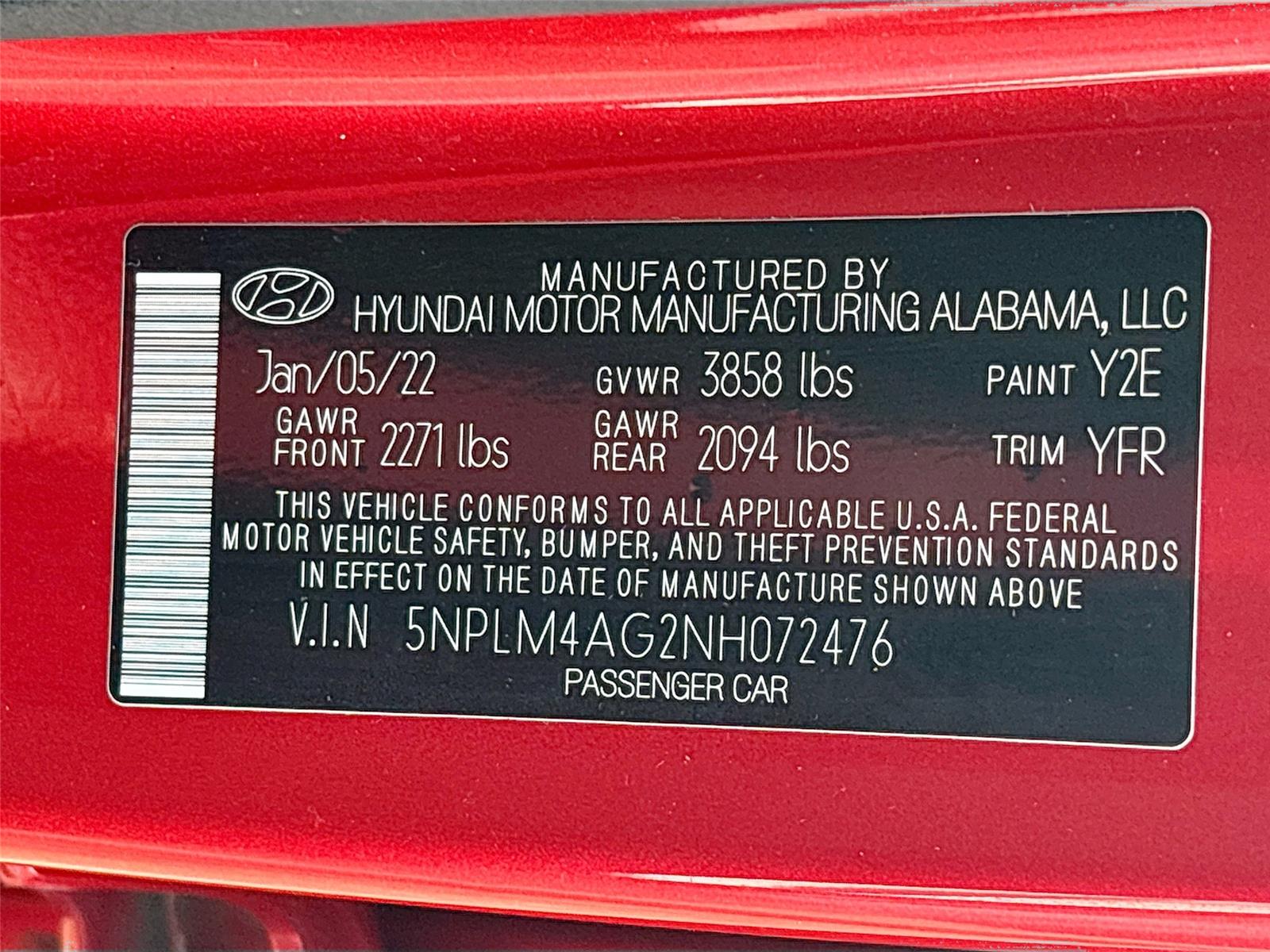 2022 Hyundai Elantra SEL
