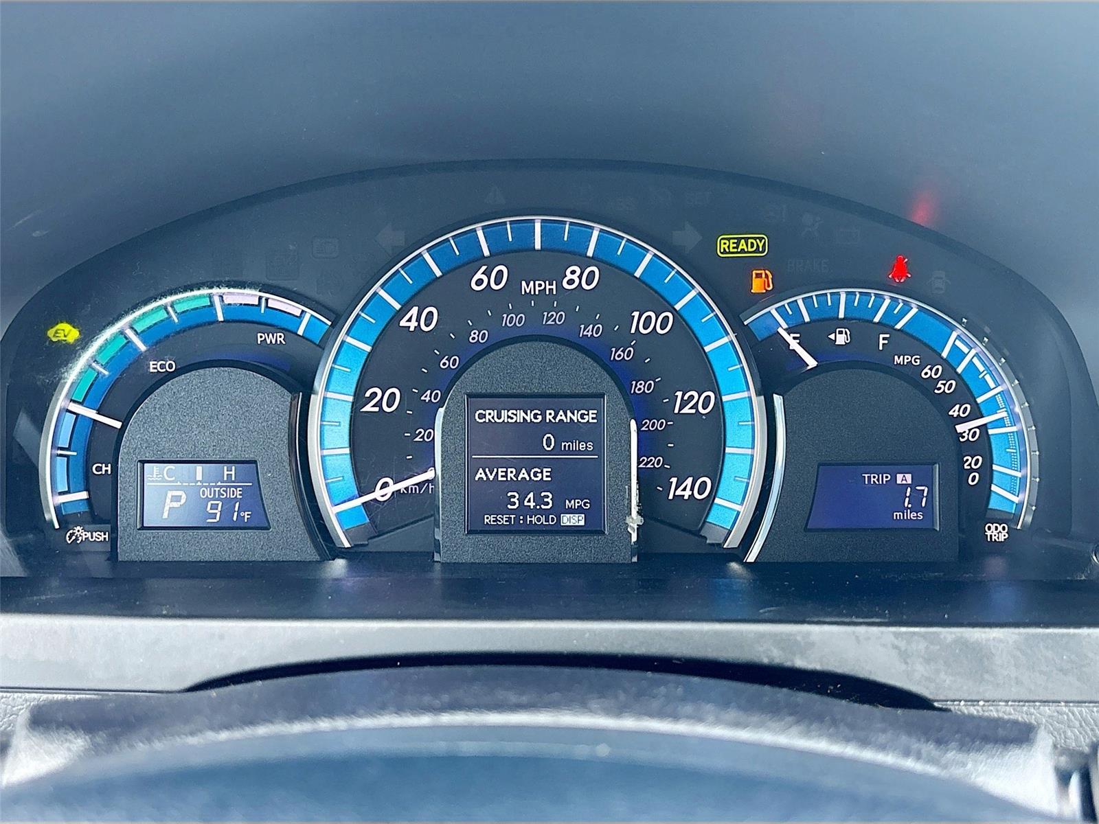 2013 TOYOTA CAMRY HYBRID/LE