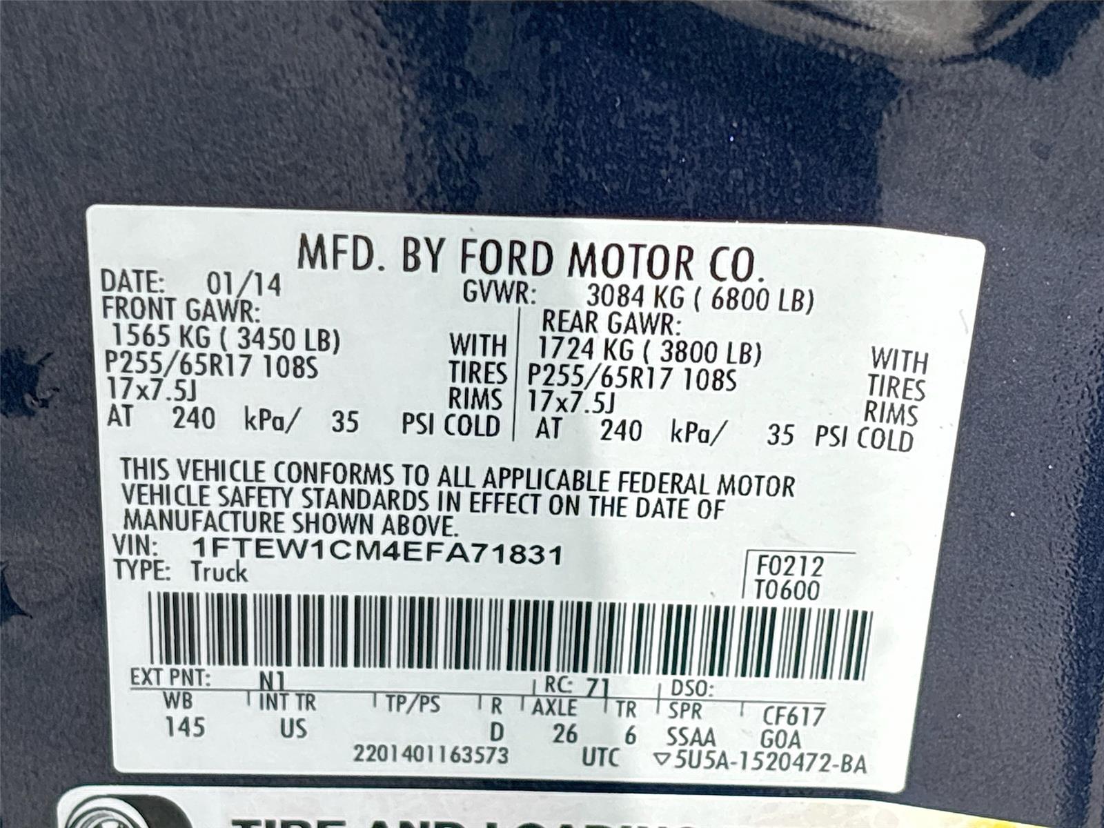 2014 Ford F-150 XLT