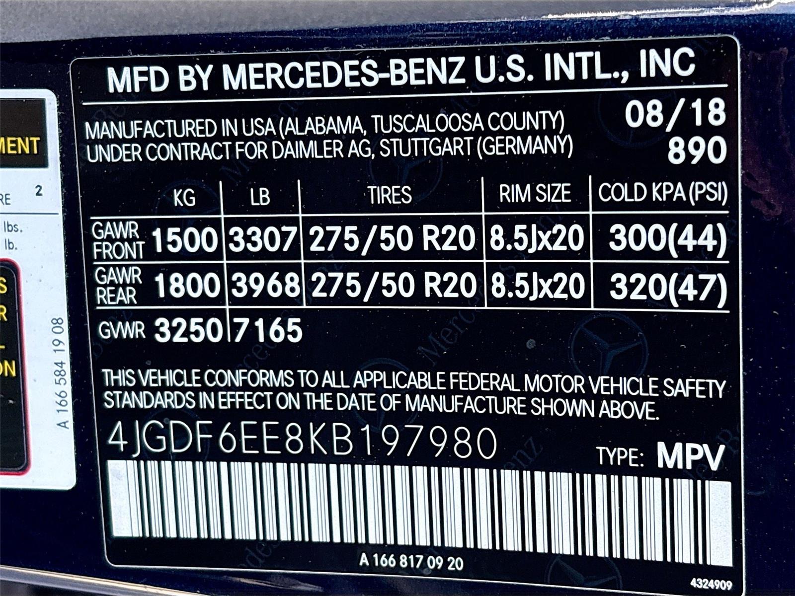 2019 Mercedes-Benz GLS GLS 450