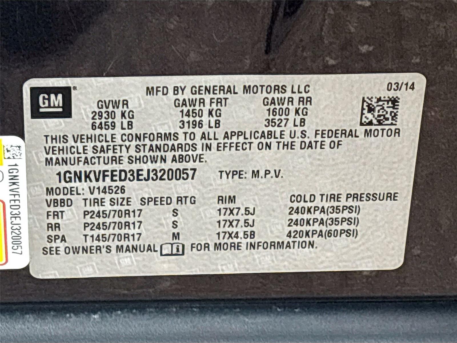 2014 Chevrolet Traverse LS
