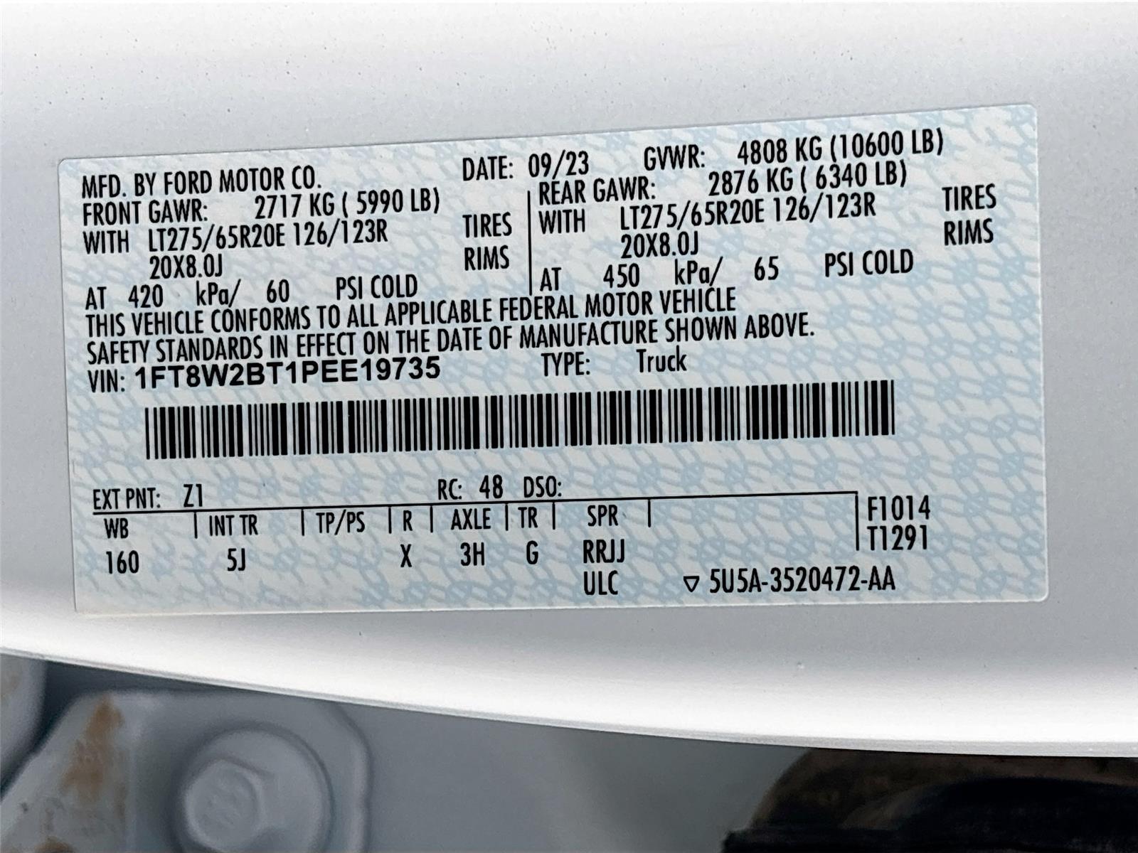 2023 Ford Super Duty F-250 SRW LARIAT