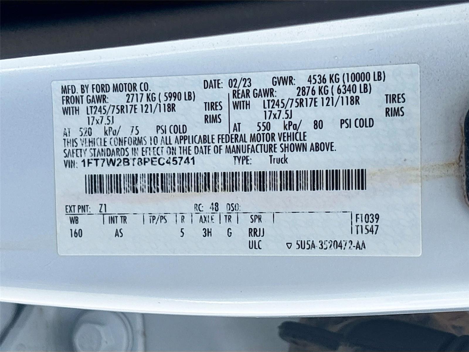 2023 Ford Super Duty F-250 SRW XL