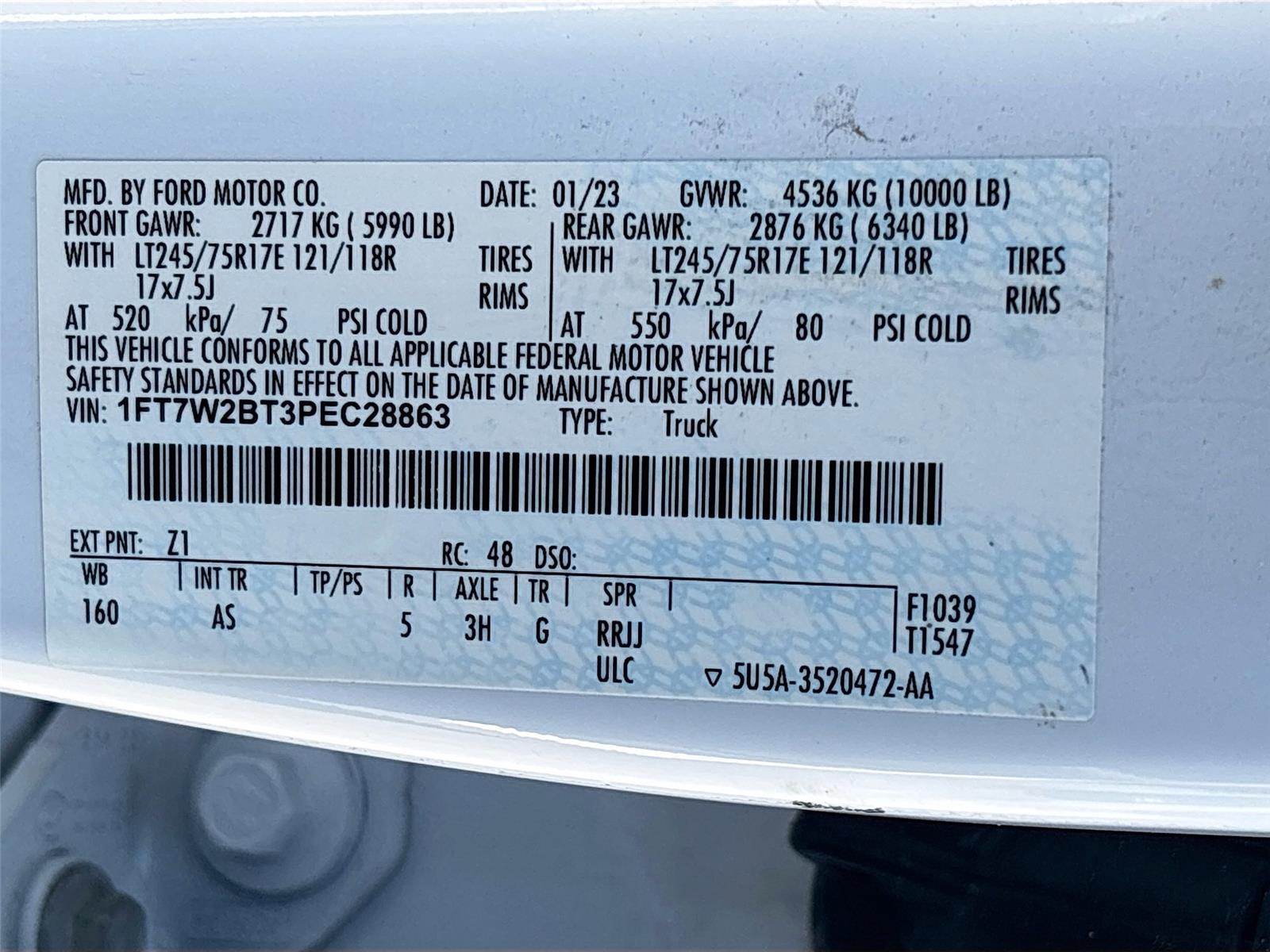 2023 Ford Super Duty F-250 SRW XL