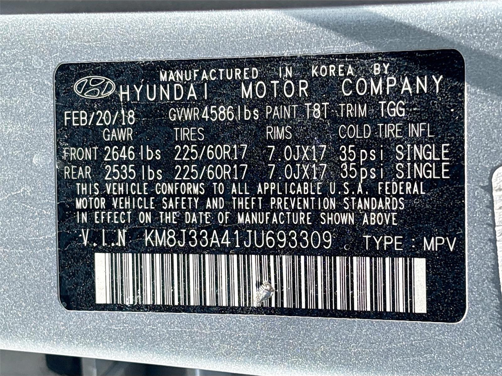 2018 Hyundai Tucson SEL