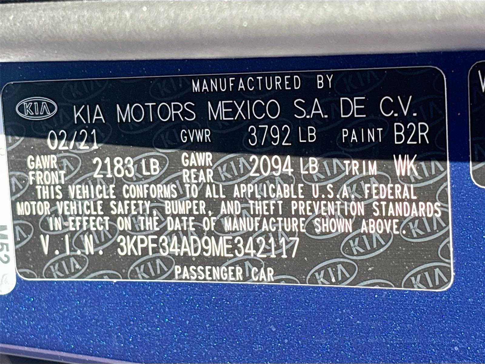 2021 Kia Forte GT-Line