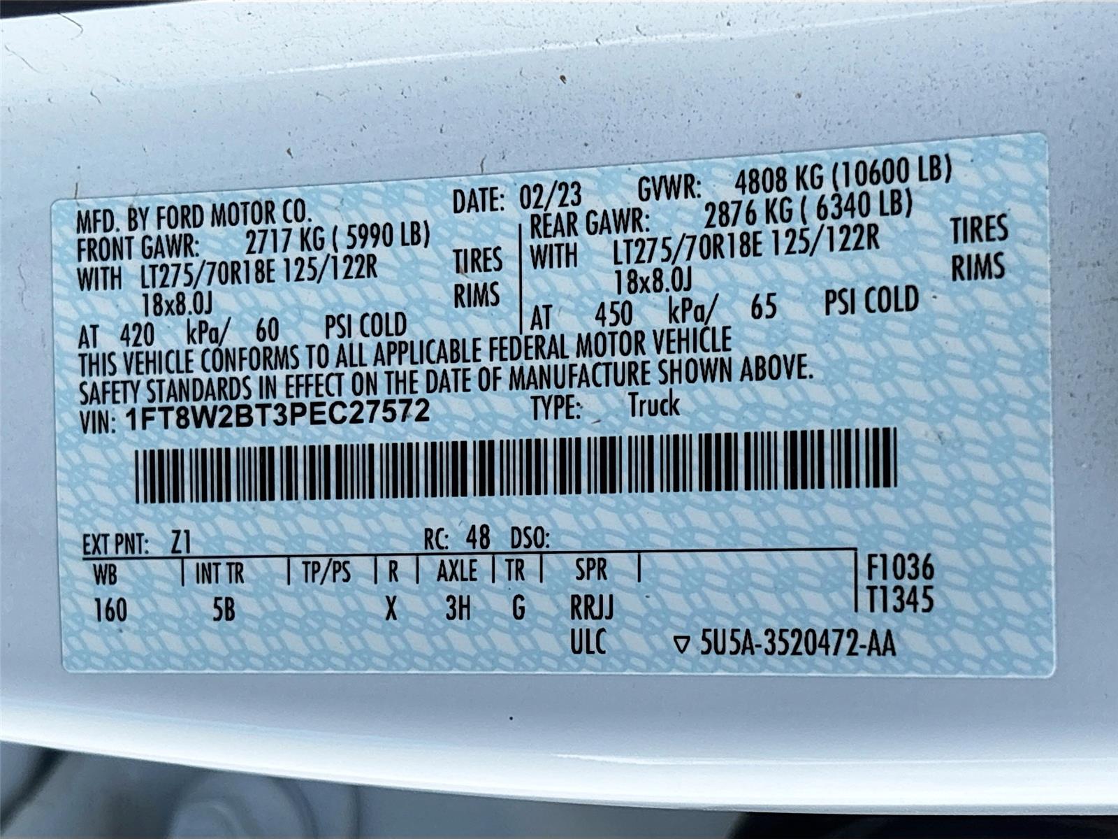 2023 Ford Super Duty F-250 SRW LARIAT