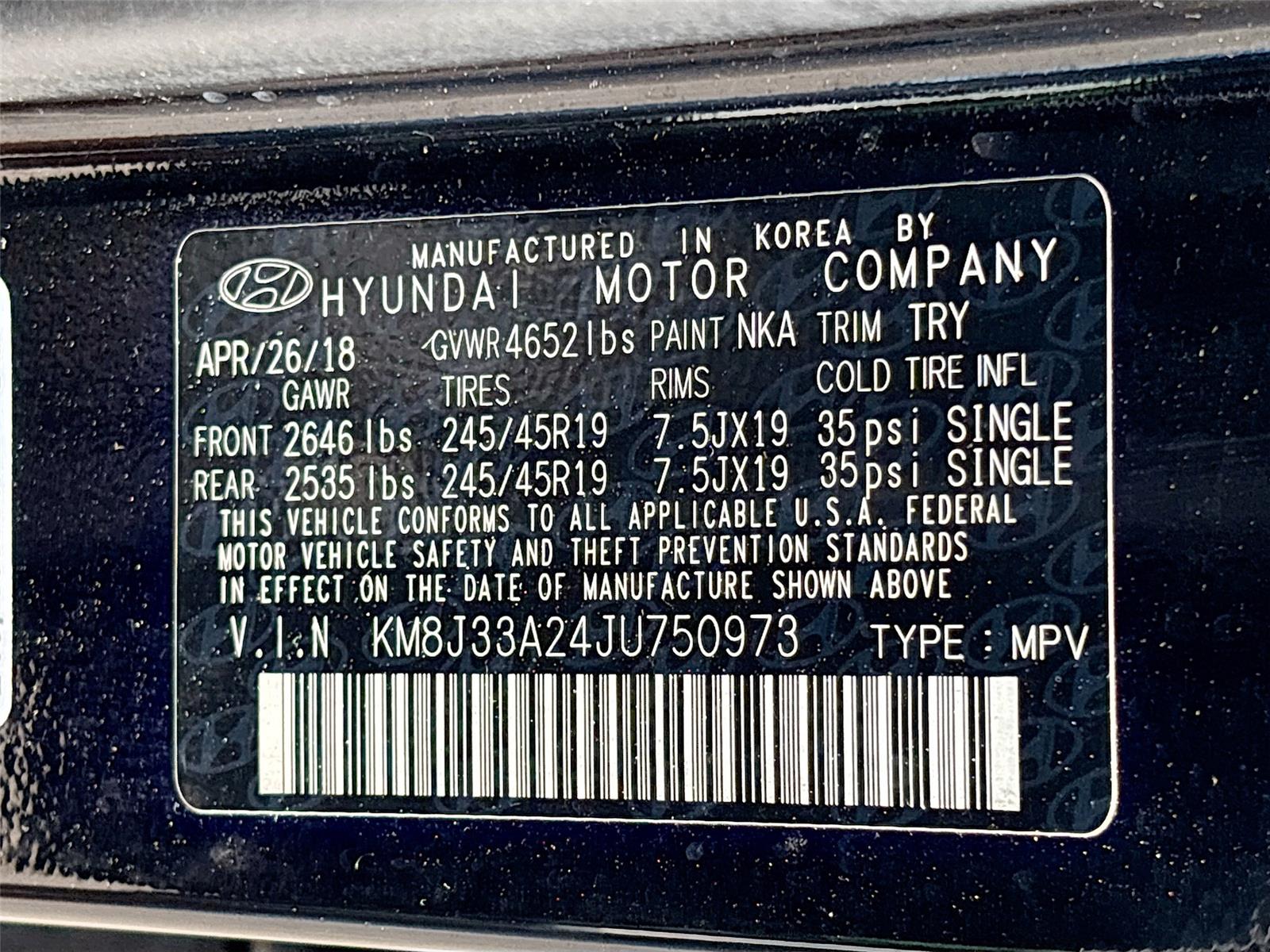 2018 Hyundai Tucson Limited