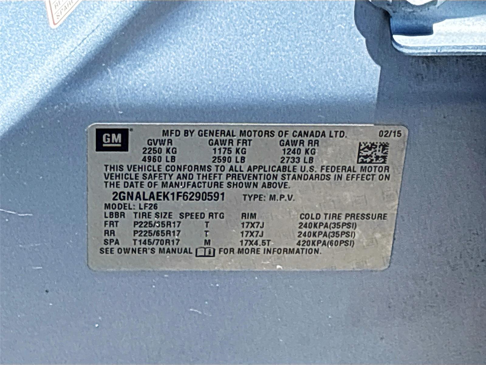 2015 Chevrolet Equinox LS