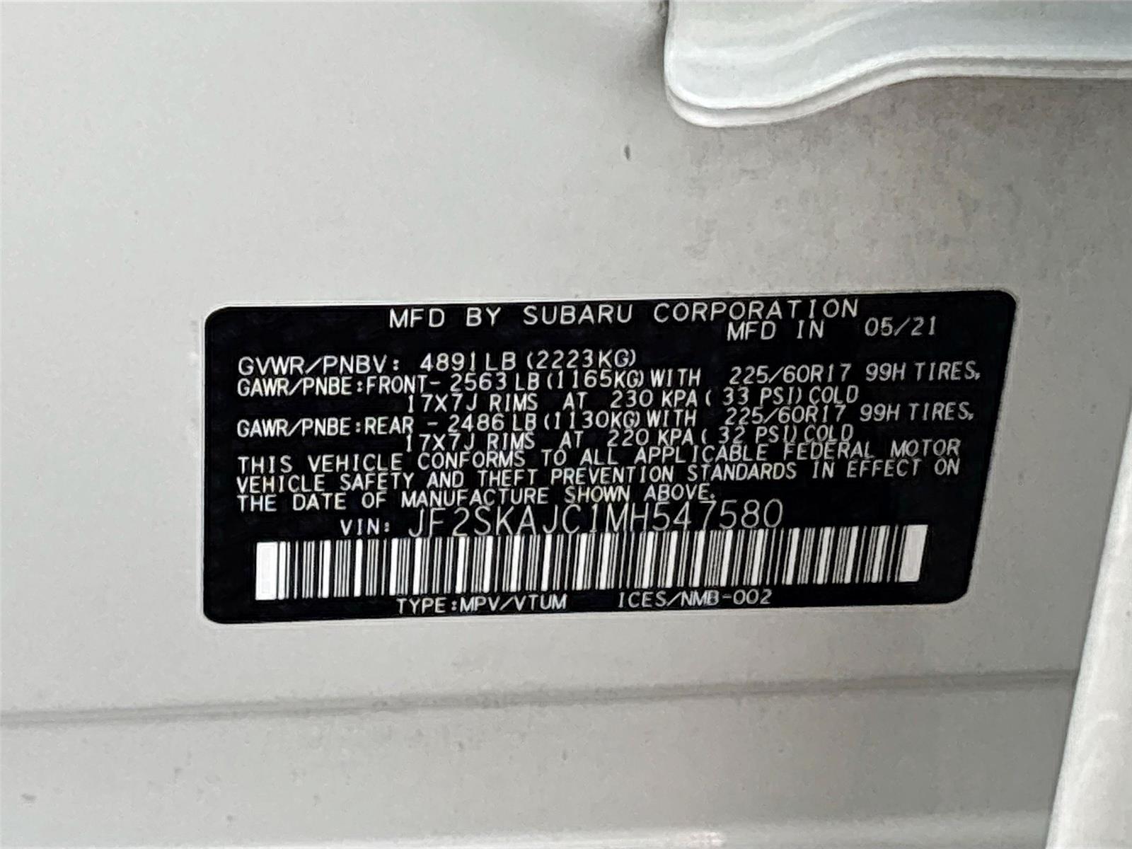 2021 Subaru Forester Premium