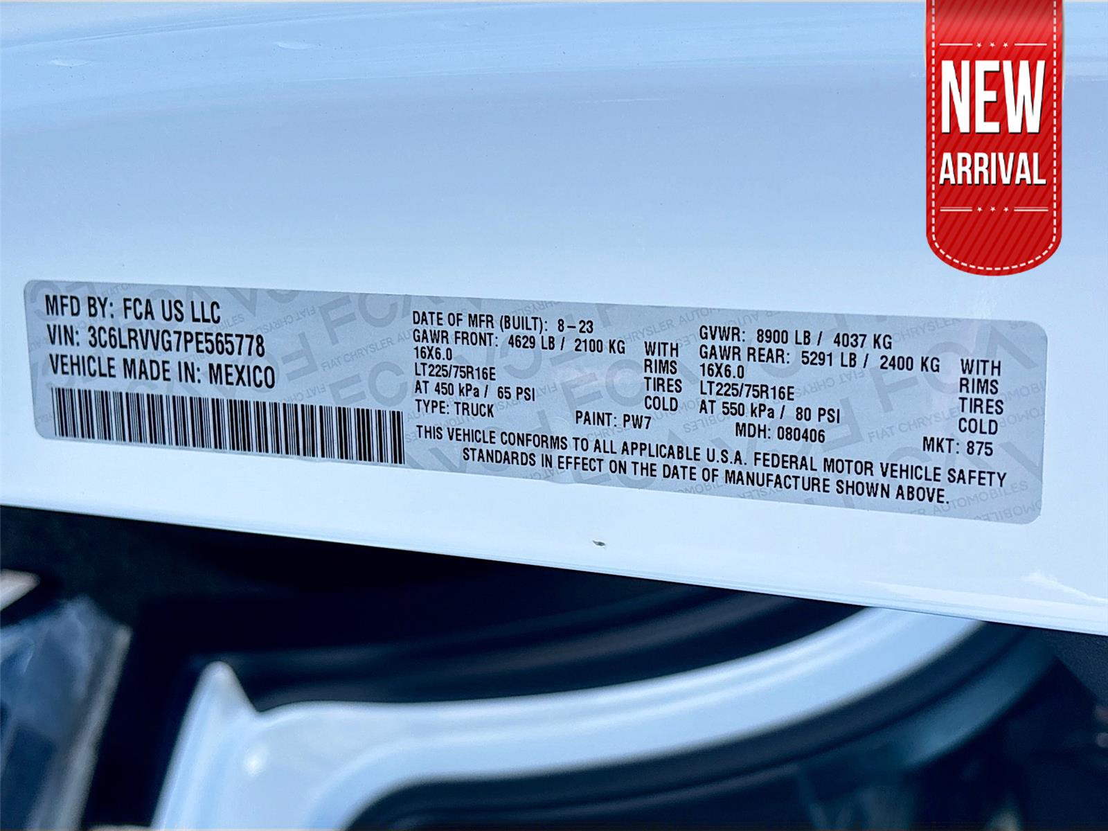 2023 Ram ProMaster Cargo Van