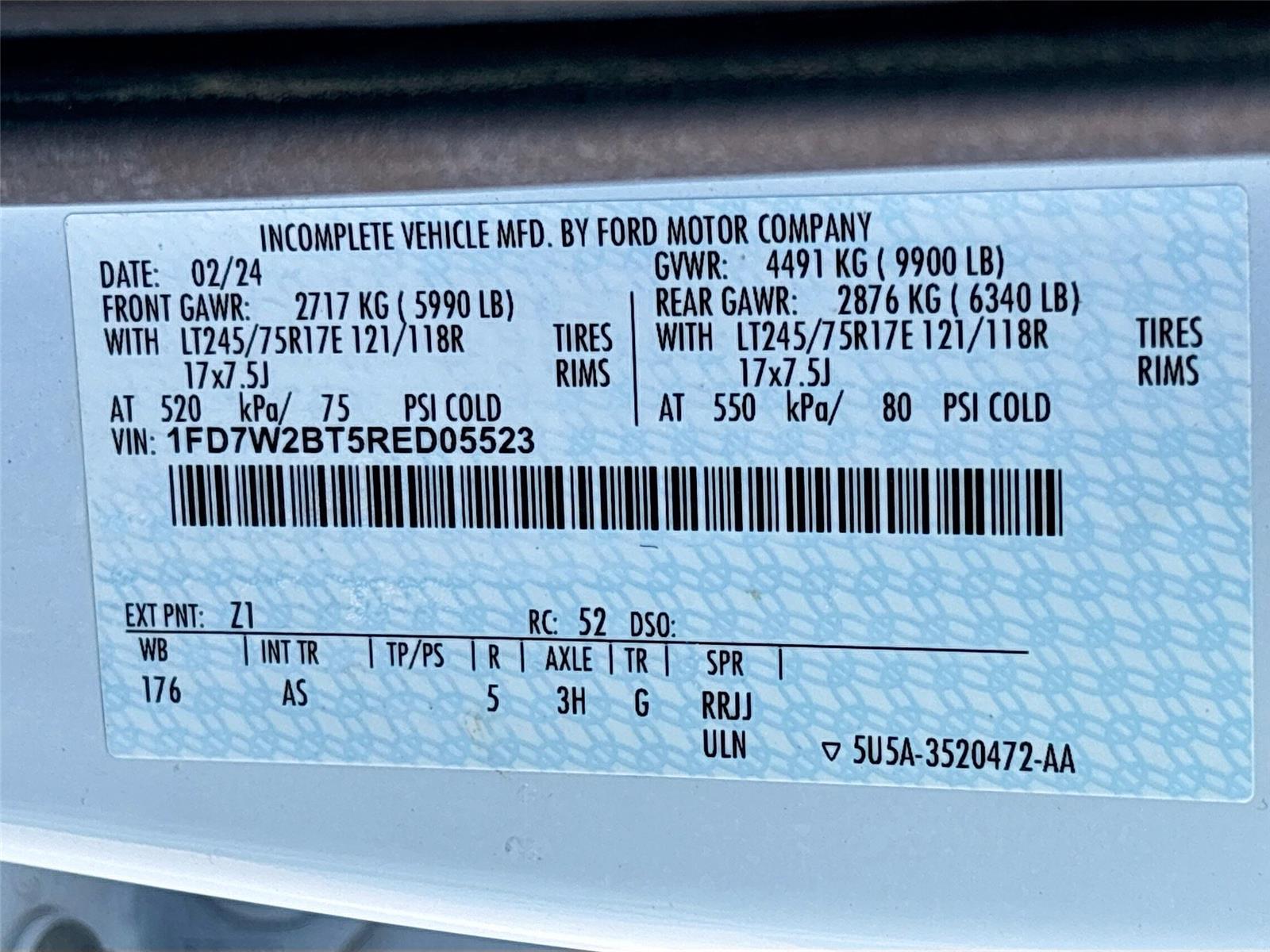 2024 Ford Super Duty F-250 SRW XL