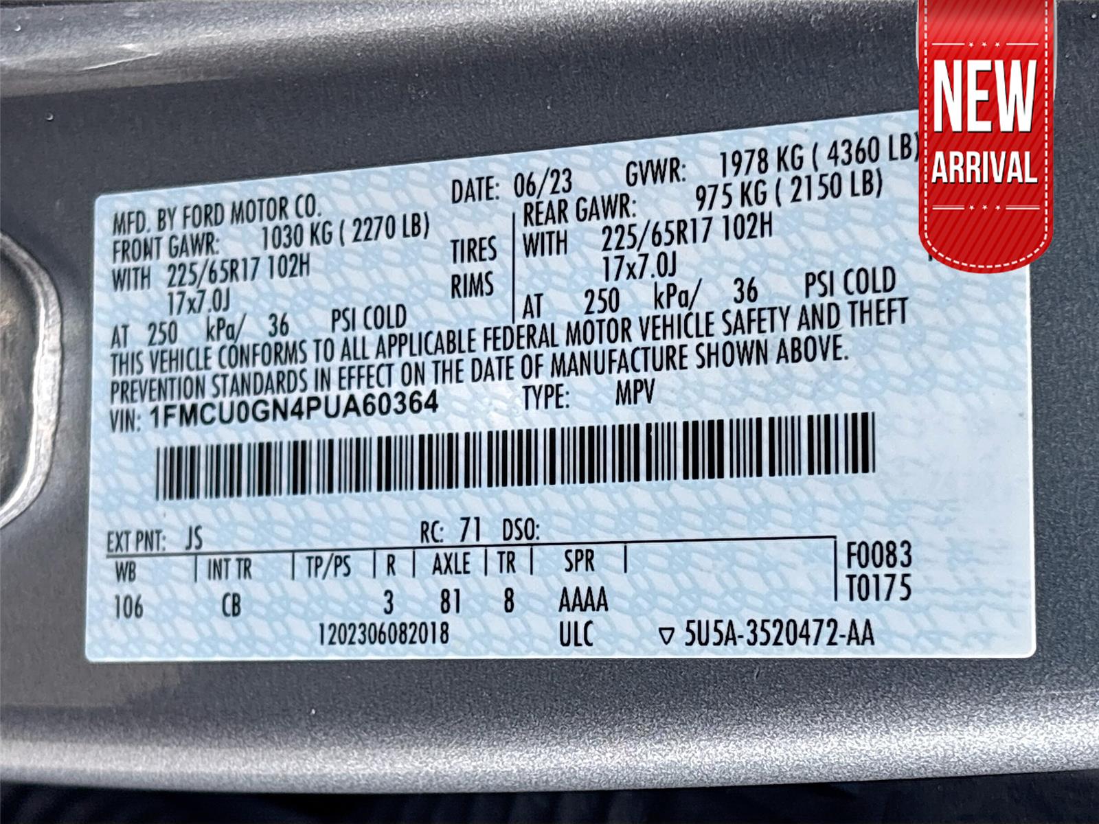 2023 Ford Escape Active