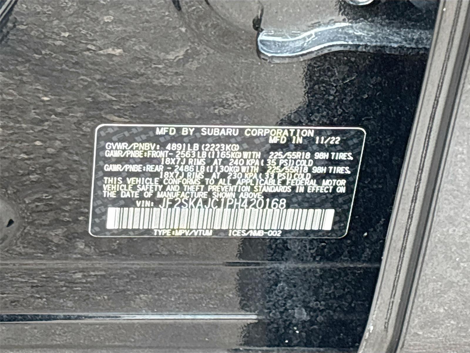 2023 Subaru Forester Sport
