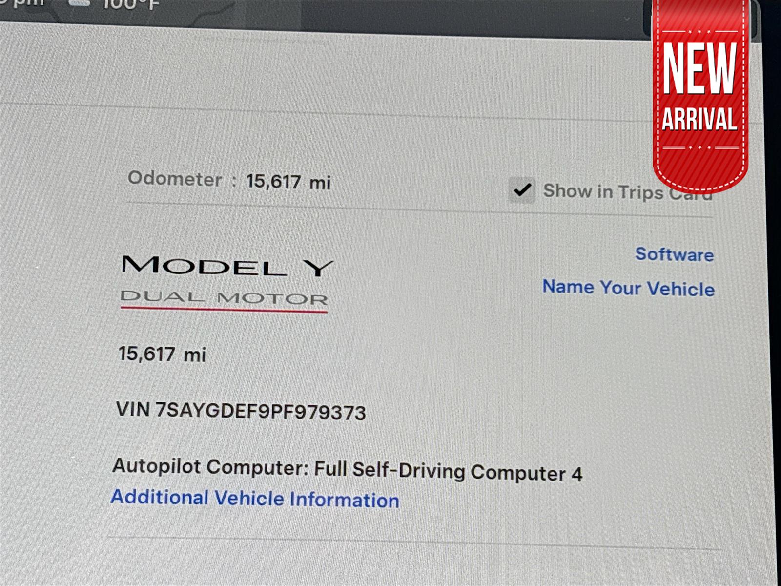 2023 Tesla Model Y Performance