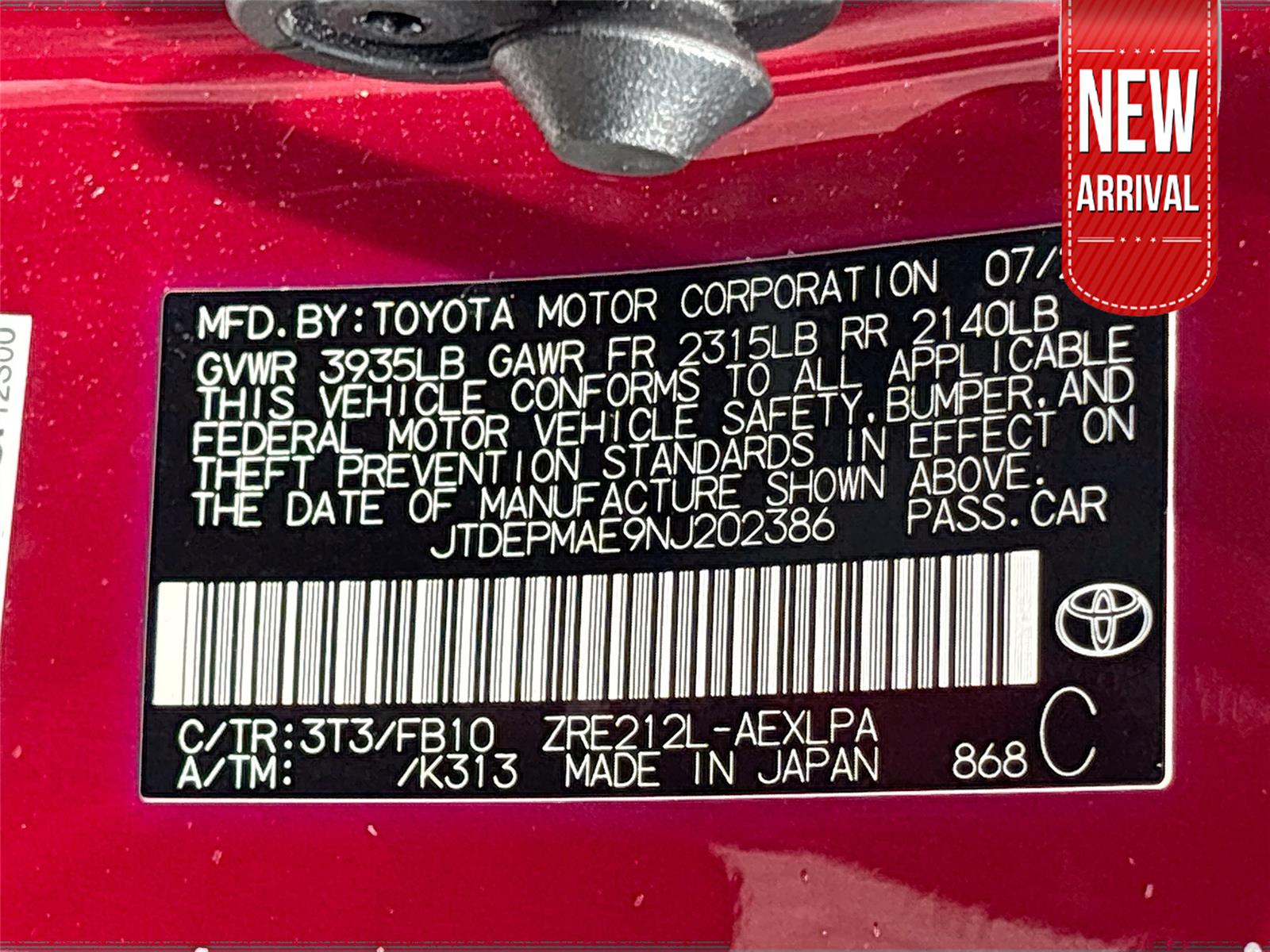 2022 Toyota Corolla LE