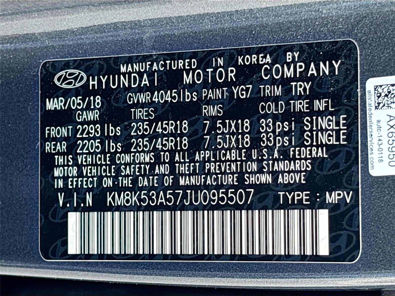 2018 Hyundai Kona Ultimate