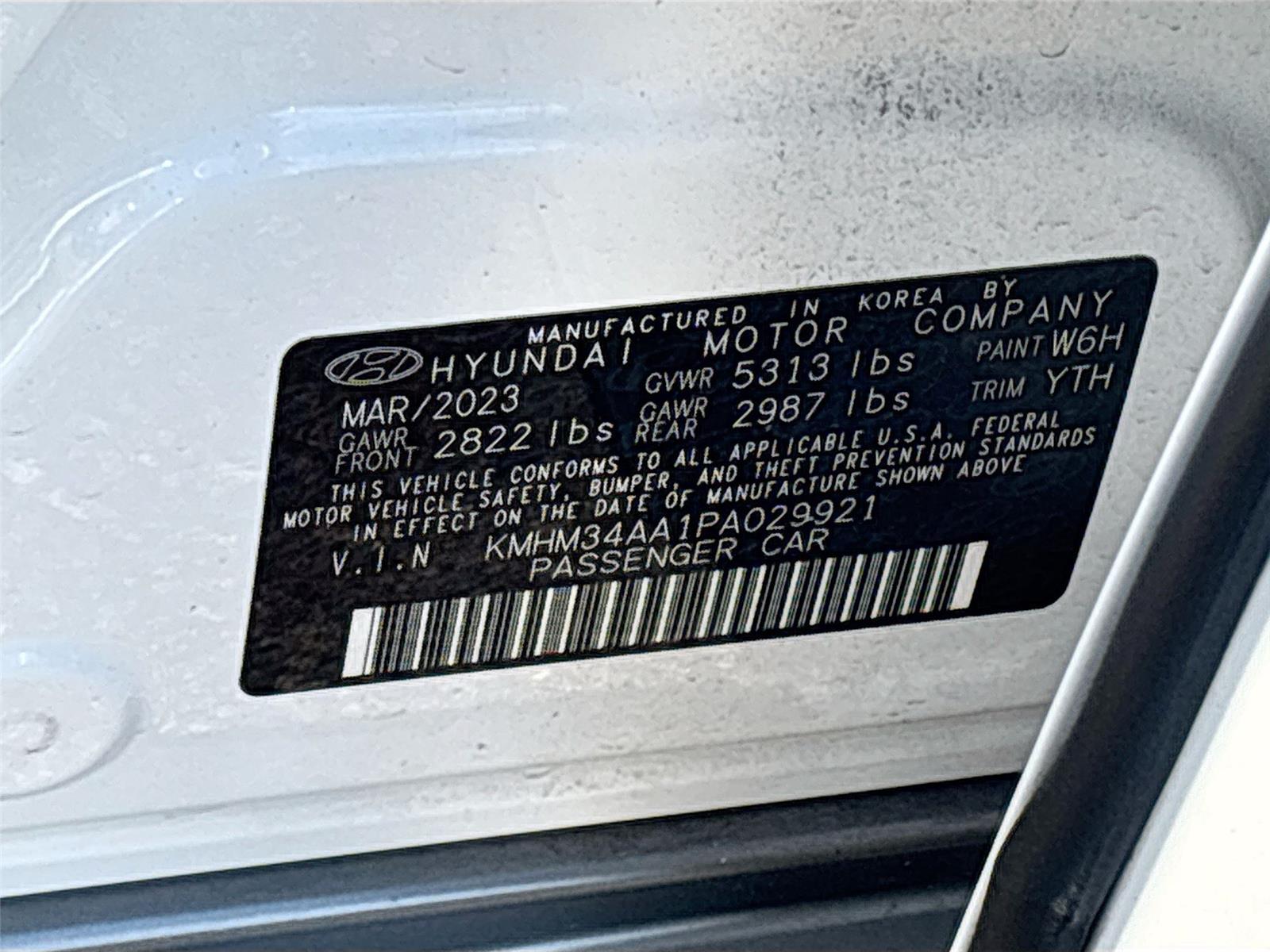 2023 Hyundai IONIQ 6 SEL