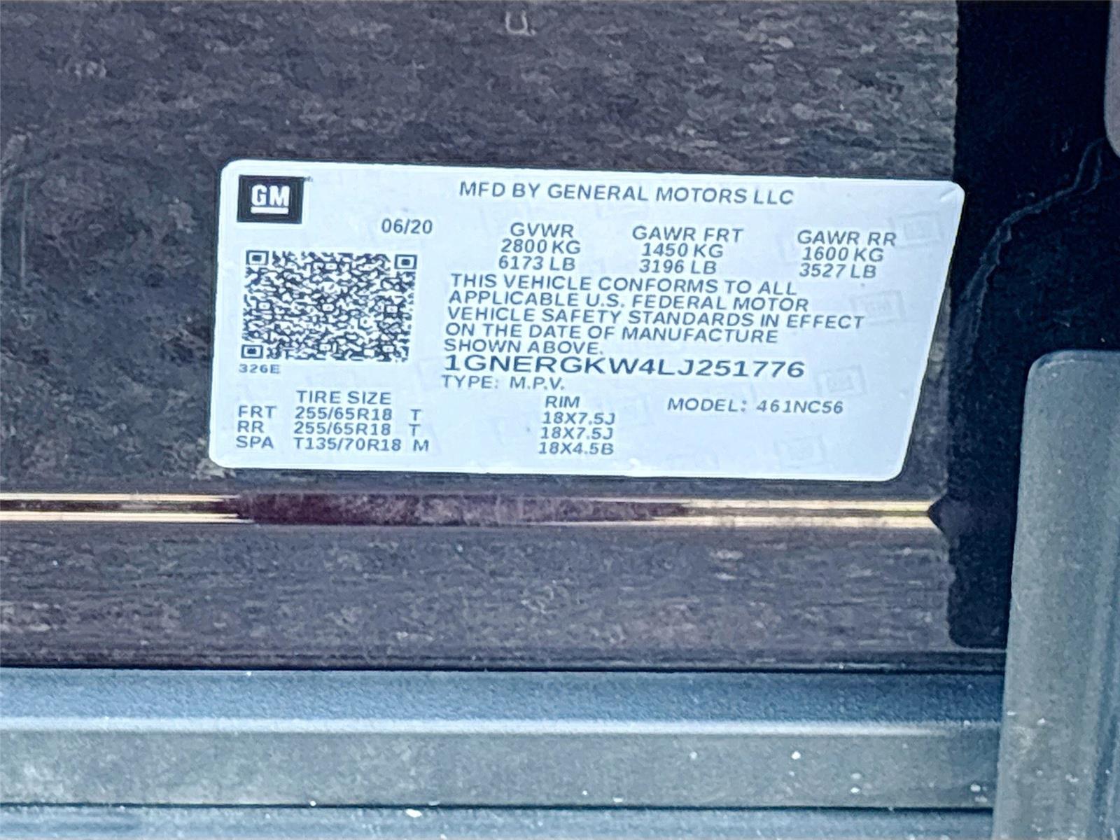 2020 Chevrolet Traverse LT Cloth